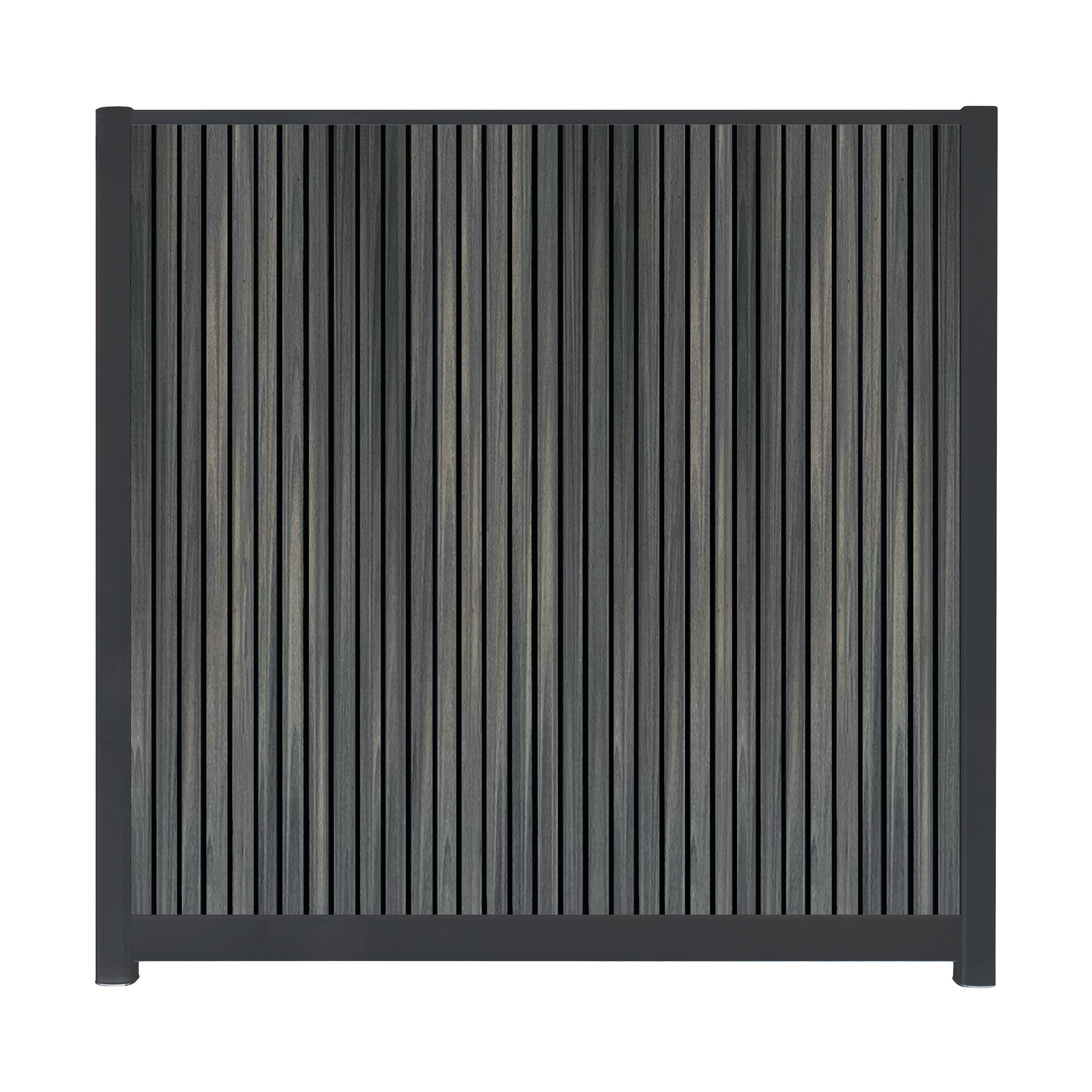 CompoGarden composiet scherm Rhombus Schaduw verticaal – Antraciet