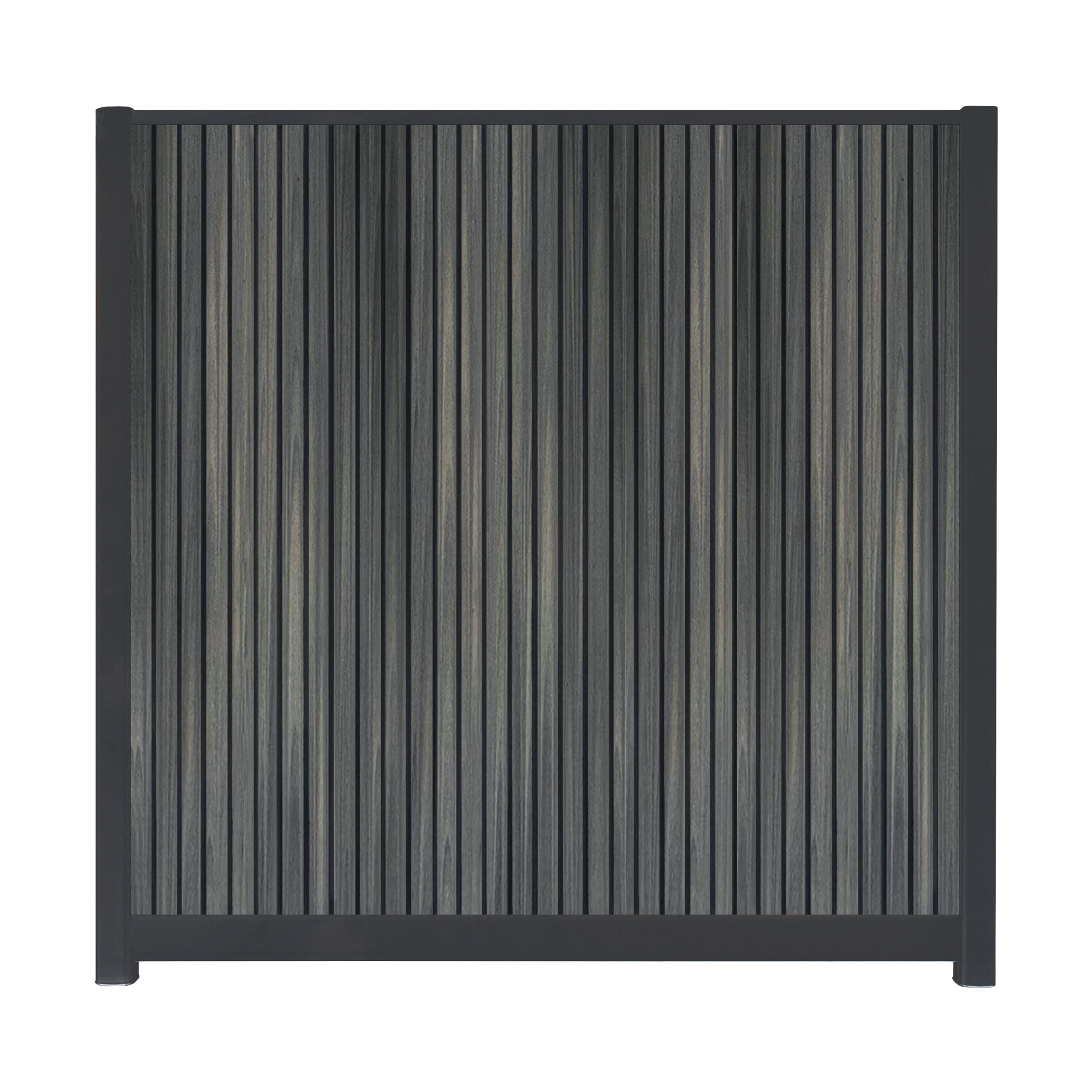 CompoGarden composiet scherm Rhombus verticaal – Antraciet