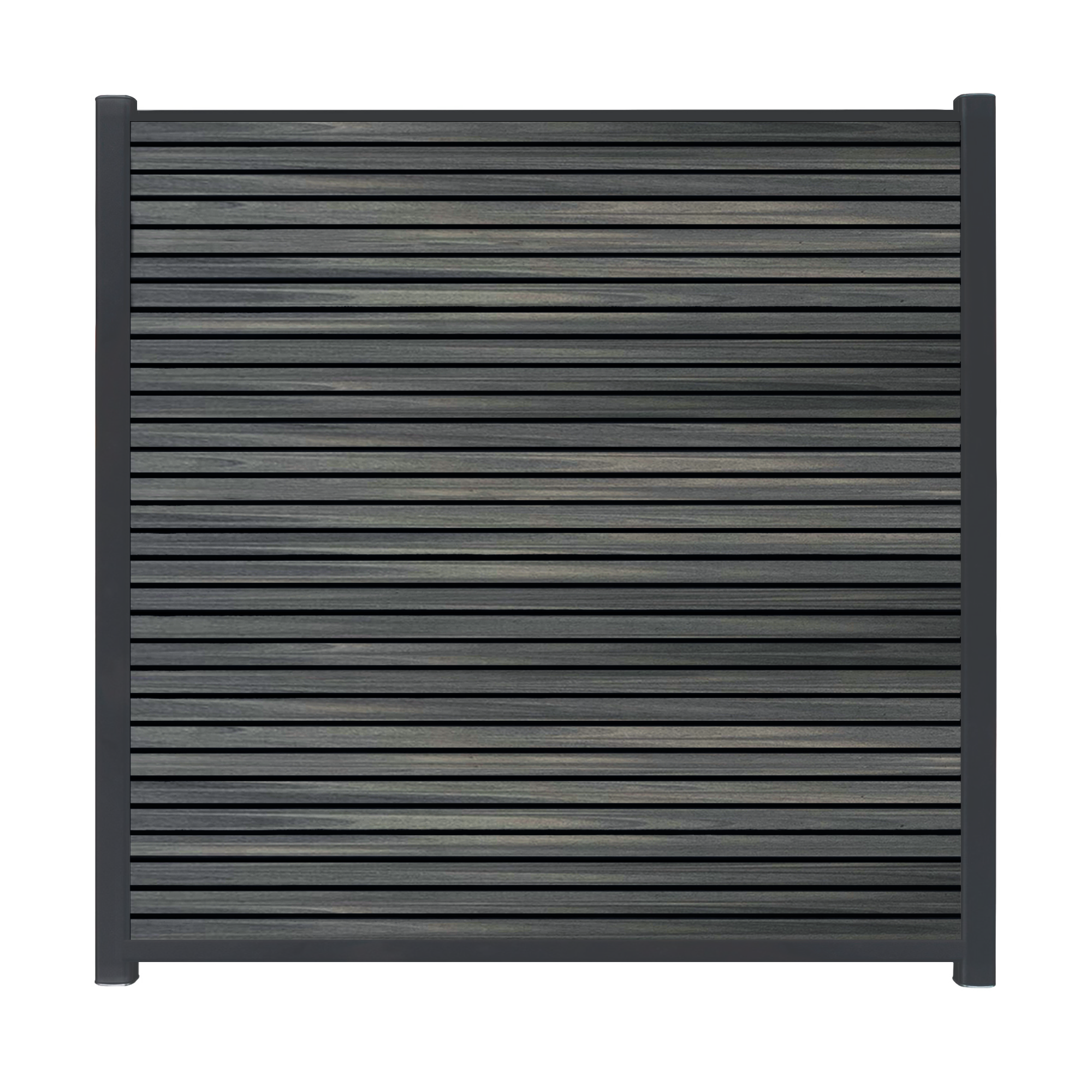CompoGarden composiet scherm Rhombus Schaduw horizontaal – Antraciet